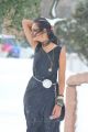 Lovely Actress Shanvi Hot in Black Dress