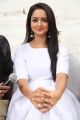 Telugu Actress Shanvi Srivastava White Dress Pics