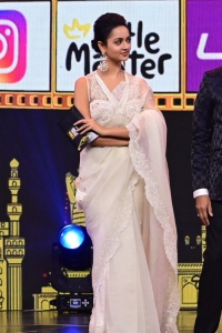 Actress Shanvi Srivastava Saree Pics @ SIIMA Awards 2021