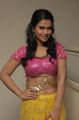Sharmila Mandre Latest Hot Stills in Pink Top & Yellow Long Skirt