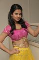 Sharmila Mandre Latest Hot Stills in Pink Top & Yellow Long Skirt