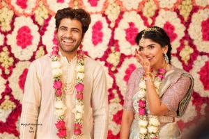 Sharwanand Rakshita Reddy Engagement Photos