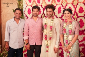 Sharwanand Rakshita Reddy Engagement Photos