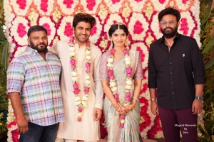 Naga Vamsi Suryadevara @ Sharwanand Rakshita Reddy Engagement Photos