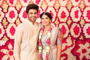 Sharwanand Rakshita Reddy Engagement Photos