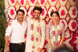 Tarun @ Sharwanand Rakshita Reddy Engagement Photos