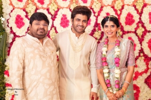 Sharwanand Rakshita Reddy Engagement Photos