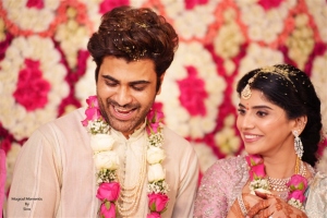 Sharwanand Rakshita Reddy Engagement Photos