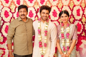 Sharwanand Rakshita Reddy Engagement Photos