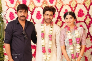 Meka Srikanth @ Sharwanand Rakshita Reddy Engagement Photos