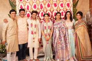 Sharwanand Rakshita Reddy Engagement Photos