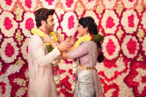 Sharwanand Rakshita Reddy Engagement Photos