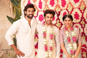 Rana Daggubati @ Sharwanand Rakshita Reddy Engagement Photos