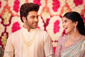 Sharwanand Rakshita Reddy Engagement Photos