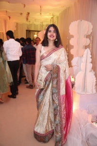 Actress Maheswari @ Sharwanand Rakshita Wedding Reception Photos