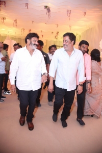 Balakrishna, Raja Ravindra @ Sharwanand Rakshita Wedding Reception Photos