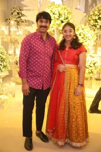 Srinivasa Reddy @ Sharwanand Rakshita Wedding Reception Photos