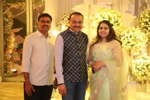 TG Vishwa Prasad, Vivek Kuchibhotla @ Sharwanand Rakshita Wedding Reception Photos