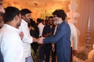 Rajasekar, Trivikram Srinivas @ Sharwanand Rakshita Wedding Reception Photos