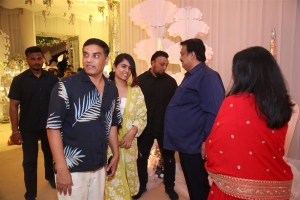 Dil Raju @ Sharwanand Rakshita Wedding Reception Photos