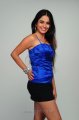 Sheena Shahabadi Hot in Blue Dress