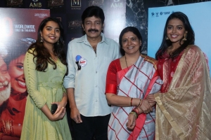 Shivathmika, Shivani, Jeevitha, Rajashekar @ Shekar Movie Trailer Launch Stills