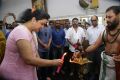 Actress Urvashi @ Shivalinga Movie Pooja Stills