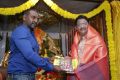 Raghava Lawrence, C Kalyan @ Shivalinga Movie Pooja Stills