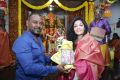 Raghava Lawrence, Ritika Singh @ Shivalinga Movie Pooja Stills