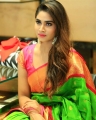 TV Actress Shivani Narayanan in Saree Photos