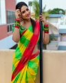 TV Actress Shivani Narayanan in Saree Photos