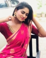 Actress Shivani Narayanan Saree Photos