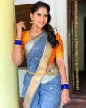 Serial Actress Shivani Narayanan Saree Photos