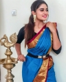 Tamil TV Actress Shivani Narayanan Saree Photos