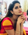 Tamil TV Actress Shivani Narayanan Saree Photos