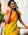 Tamil TV Actress Shivani Narayanan Saree Photos