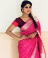 TV Actress Shivani Narayanan in Saree Photos