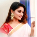 TV Actress Shivani Narayanan in Saree Photos