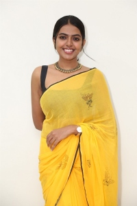 Shivani Rajashekar Saree Stills @ Jilebi Press Meet