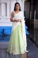 Telugu Actress Shivathmika Rajashekar White Half Saree Images