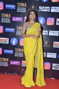 Actress Shivathmika Rajashekar Yellow Saree Photos