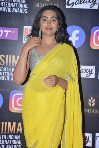 Actress Shivathmika Rajashekar Yellow Saree Photos