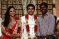 Vijay Vasanth at Choreographers Shobi Lalitha Wedding Reception Stills