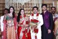 Vandana, Srikanth at Choreographers Shobi Lalitha Wedding Reception Stills