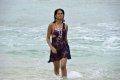 Shraddha Das Hot in Violet Skirt