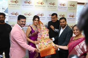 Actress Shraddha Das launches Sri Krishna Silks 6th Showroom at AS Rao Nagar