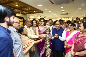 Actress Shraddha Das launches Sri Krishna Silks 6th Showroom at AS Rao Nagar