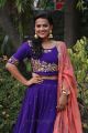 Actress Shraddha Srinath in Purple Lehenga Dress Stills