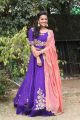 Actress Shraddha Srinath in Purple Churidar Dress Stills