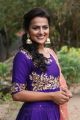 Actress Shraddha Srinath Violet Salwar Kameez Stills